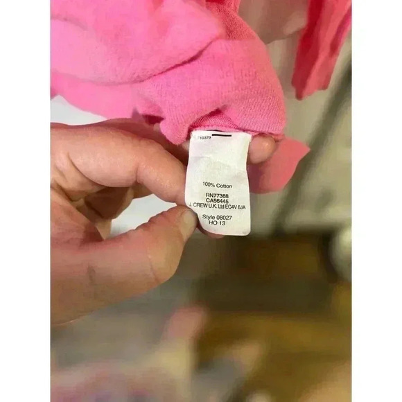 J Crew Sweater Pullover Preppy Pink Casual Ladies,‎ Size Small - Picture 6 of 6